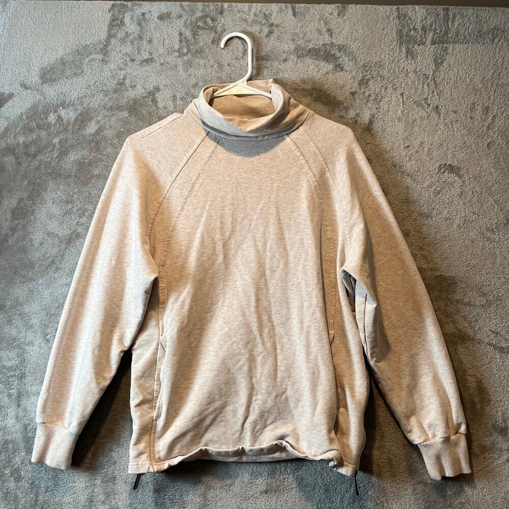 Varley Sweatshirt Women's Size XS Beige Tan Athletic Cotton